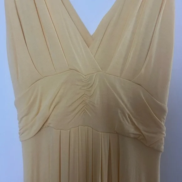 IMAN Elegant Yellow Maxi Dress - Picture 4 of 4